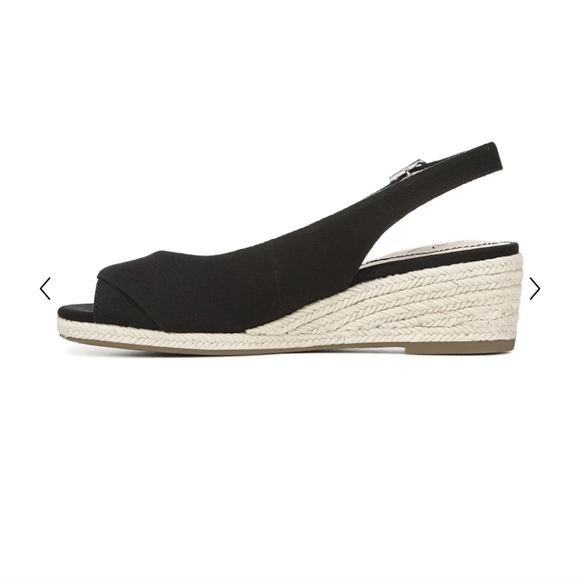 LIFE STRIDE NIB Socialite black wedge sandal 7 - Picture 9 of 9
